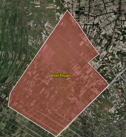 Bản đồ hành chính Xã Vĩnh Thuận